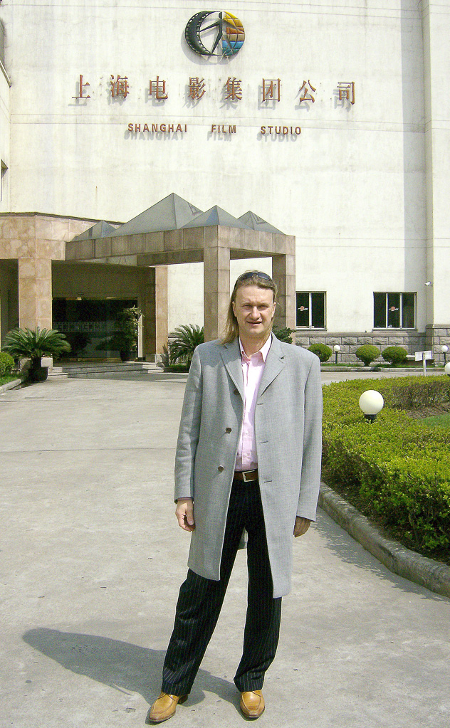 At Shanghai Film Studios