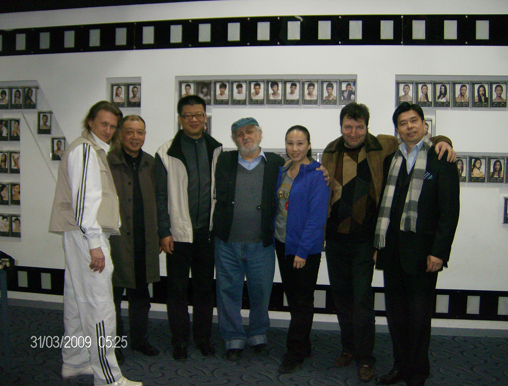 Beijing. Casting with Frank Kramer
