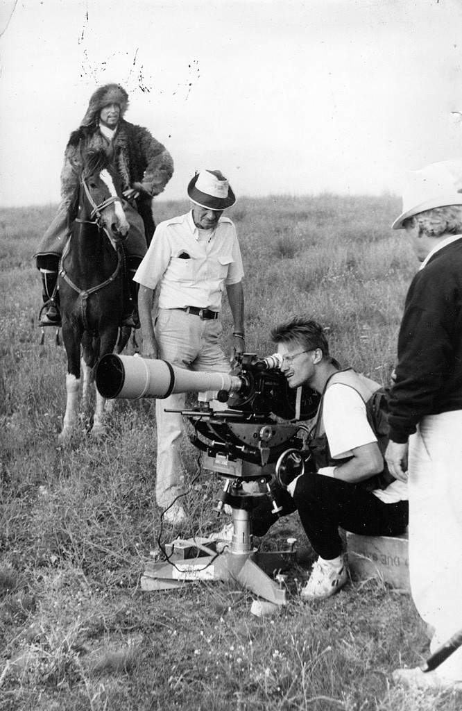 Davide Mancori camera operator on Gengis Khan 1992