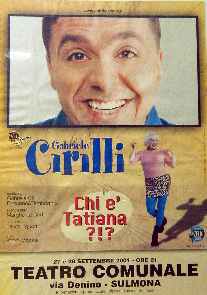 Gabriele Cirilli. CHI E' TATIANA